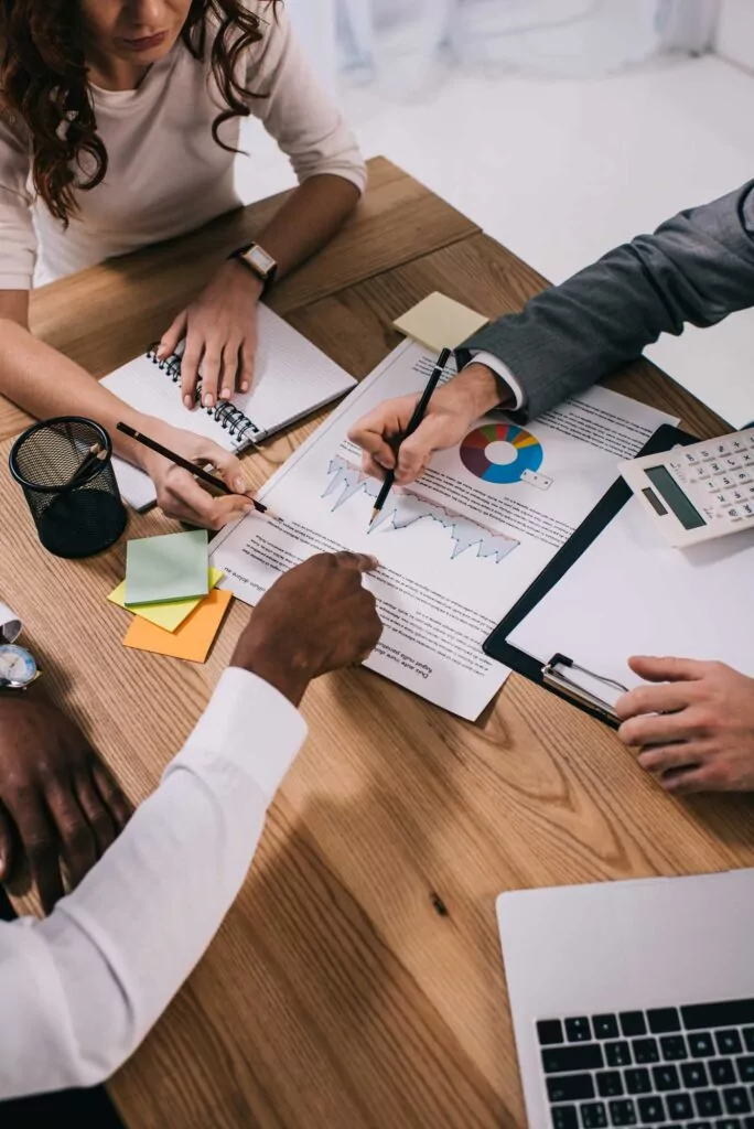 Financial planning discussion focused on long-term wealth goals